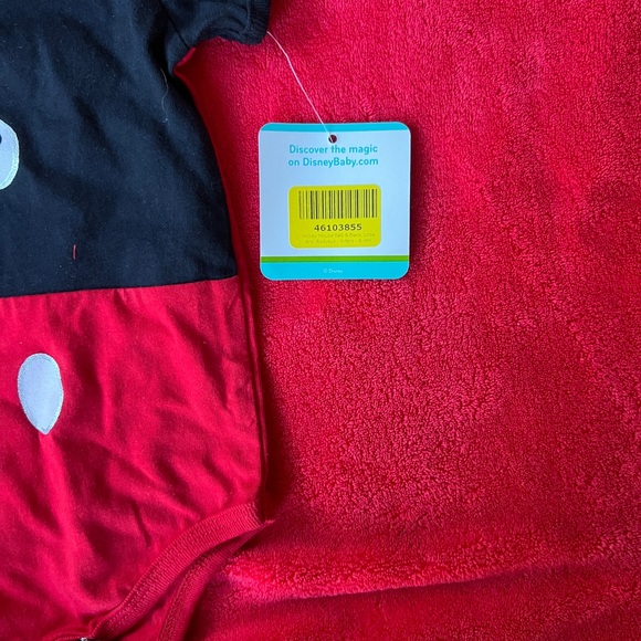 NEW with TAGS, baby brother Mickey onesie - Picture 2 of 5